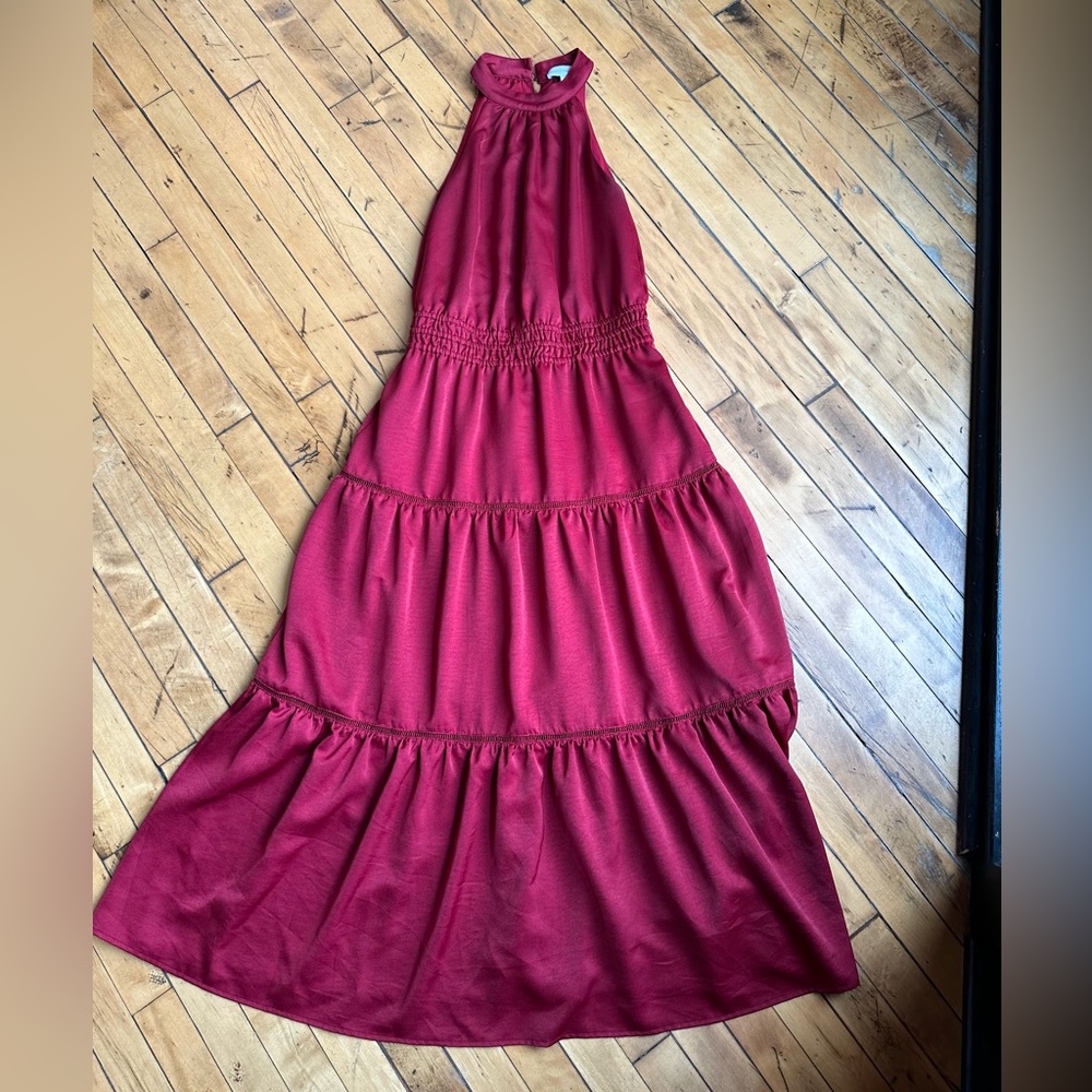 Lost + Wander Red Maxi Dress - Picture 2 of 3